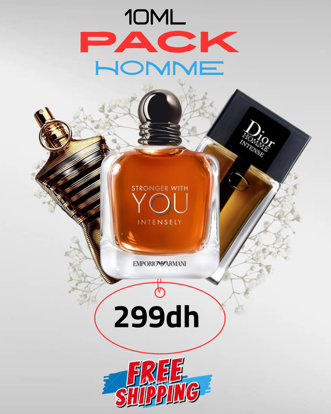Pack Signature Men – ثلاثي العطور القوية 10ml × 3